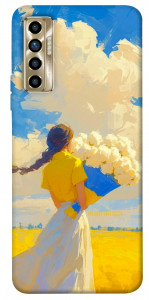Чехол Поле мрій для TECNO Camon 17P
