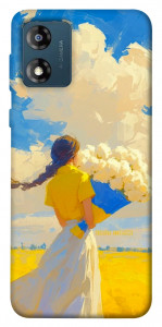 Чехол Поле мрій для Motorola Moto E13