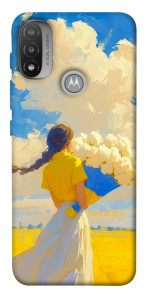Чехол Поле мрій для Мotorola Moto E20