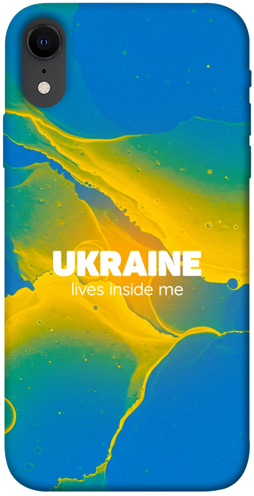 Чохол Україно в мені для iPhone XR