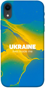 Чохол Україно в мені для iPhone XR