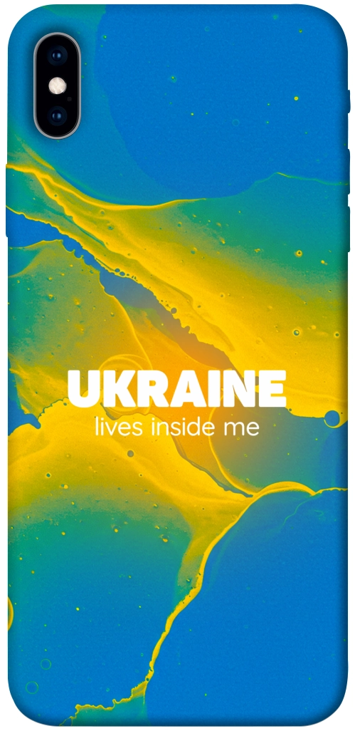 Чехол Україно в мені для iPhone XS Max