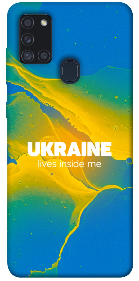Чехол Україно в мені для Galaxy A21s (2020)