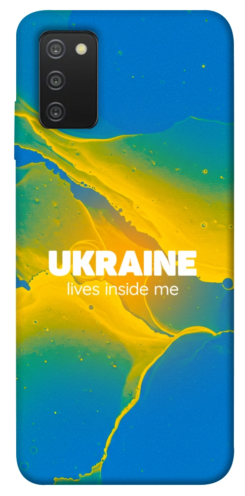 Чехол Україно в мені для Galaxy A03s