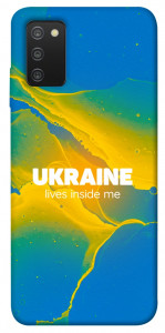 Чехол Україно в мені для Galaxy A03s