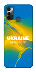 Чехол Україно в мені для TECNO Spark 7