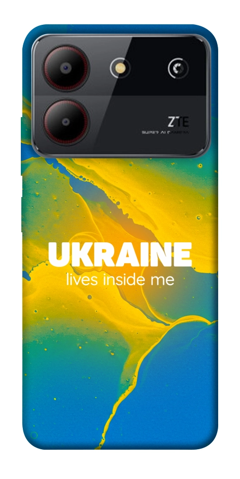 Чехол Україно в мені для ZTE Blade A54 4G