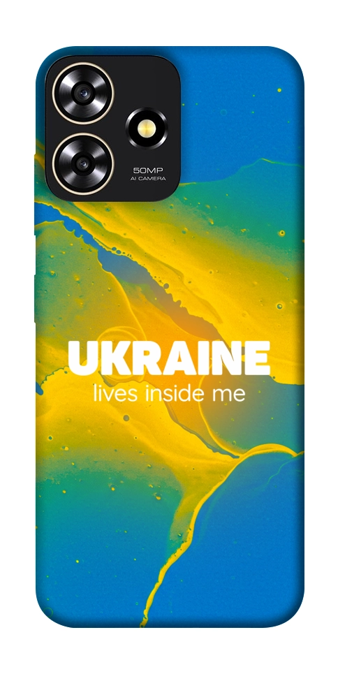 Чехол Україно в мені для ZTE Blade A73 4G