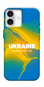 Чохол Україно в мені для iPhone 16 Plus