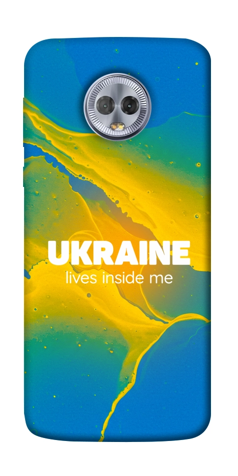 Чехол Україно в мені для Motorola Moto G6 Plus
