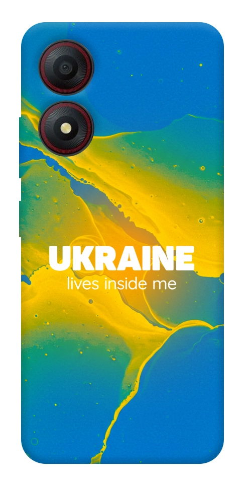Чехол Україно в мені для ZTE Blade A34 4G