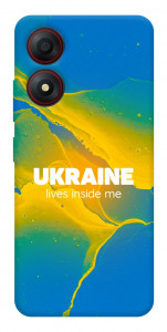 Чехол Україно в мені для ZTE Blade A34 4G