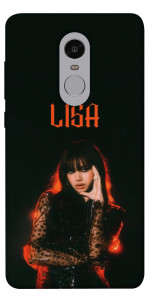 Чехол Blackpink Lisa для Xiaomi Redmi Note 4X
