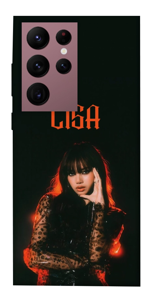 Чехол Blackpink Lisa для Galaxy S22 Ultra