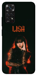 Чехол Blackpink Lisa для Xiaomi Redmi Note 11 (Global)