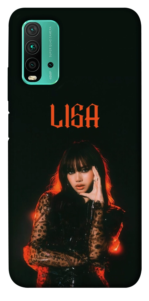 Чехол Blackpink Lisa для Xiaomi Redmi Note 9 4G