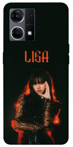 Чохол Blackpink Lisa для Oppo Reno 7 4G
