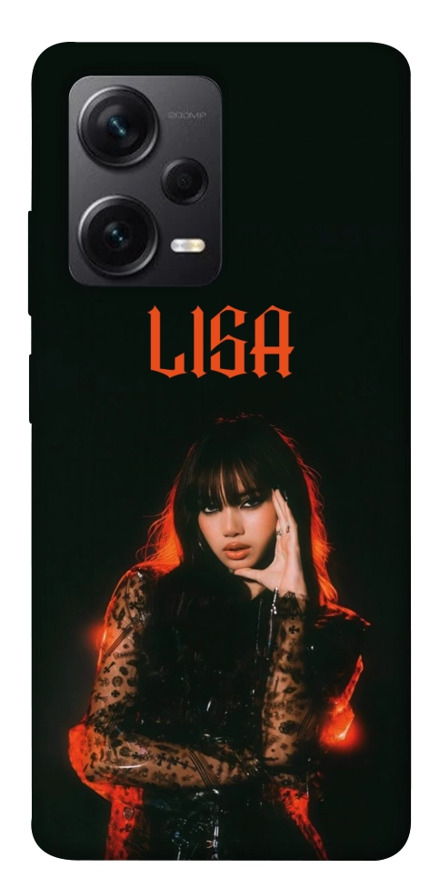 Чехол Blackpink Lisa для Xiaomi Redmi Note 12 Pro 5G