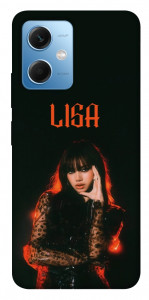 Чохол Blackpink Lisa для Xiaomi Redmi Note 12 5G