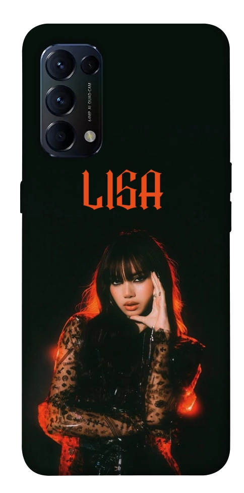 Чехол Blackpink Lisa для Oppo Reno 5 4G