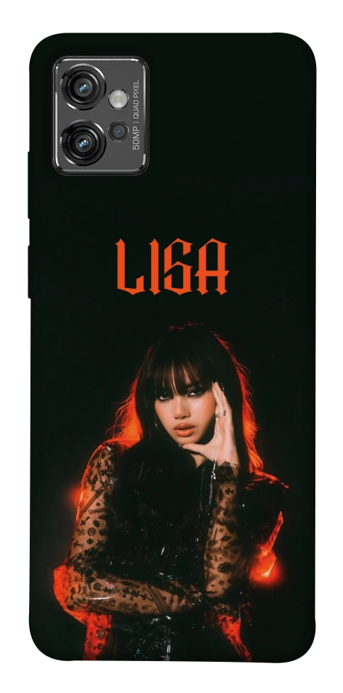 Чохол Blackpink Lisa для Motorola Moto G32