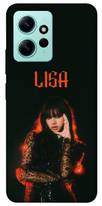Чехол Blackpink Lisa для Xiaomi Redmi Note 12 4G