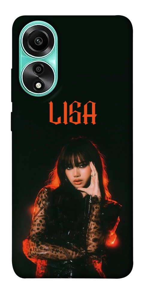 Чохол Blackpink Lisa для Oppo A78 4G