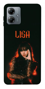 Чохол Blackpink Lisa для Motorola Moto G14
