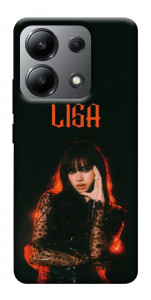Чехол Blackpink Lisa для Xiaomi Redmi Note 13 4G