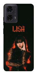 Чехол Blackpink Lisa для Motorola Moto G04