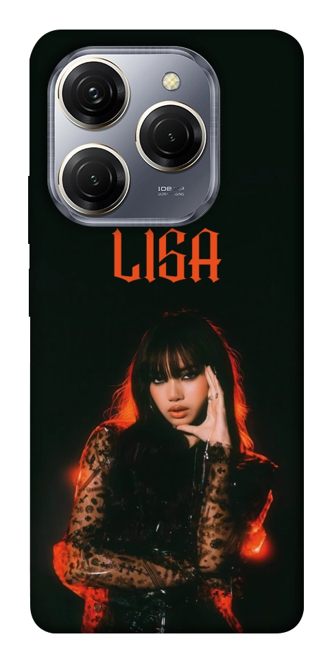 Чохол Blackpink Lisa для TECNO Spark 20 Pro