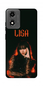 Чохол Blackpink Lisa для Motorola Moto E14