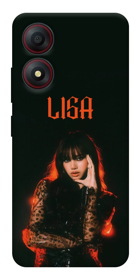 Чехол Blackpink Lisa для ZTE Blade A34 4G