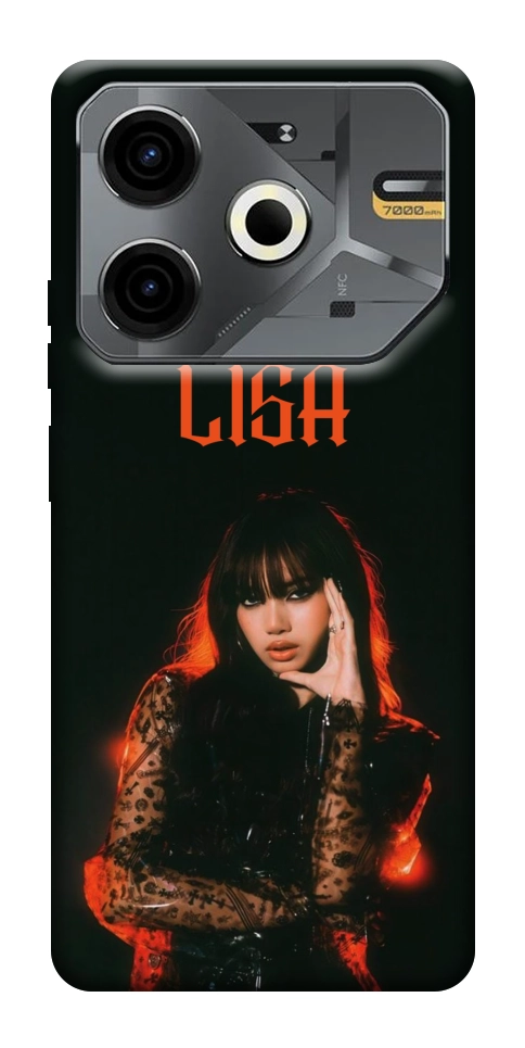 Чохол Blackpink Lisa для TECNO Pova 6 Neo (LI6)