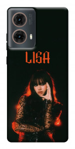 Чохол Blackpink Lisa для Motorola Moto G85