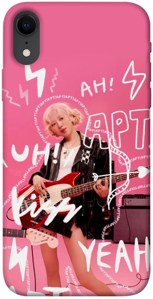 Чохол Blackpink Rose APT для iPhone XR