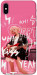 Чехол Blackpink Rose APT для iPhone XS Max