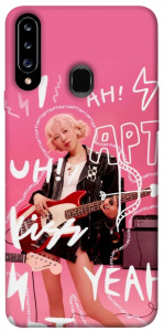 Чехол Blackpink Rose APT для Galaxy A20s (2019)