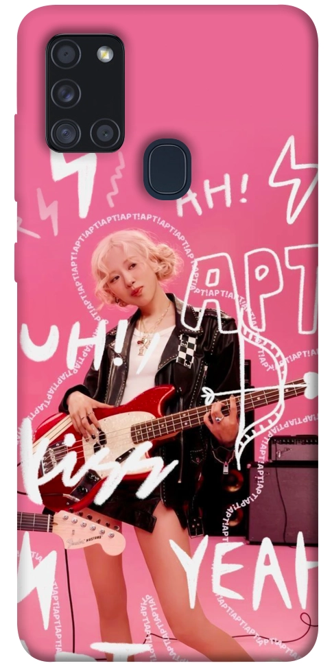 Чехол Blackpink Rose APT для Galaxy A21s (2020)
