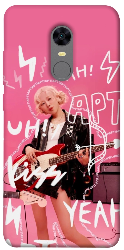 Чехол Blackpink Rose APT для Xiaomi Redmi Note 5 (Single Camera)