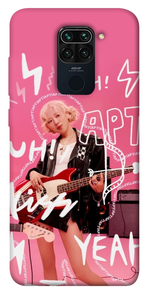 Чохол Blackpink Rose APT для Xiaomi Redmi 10X