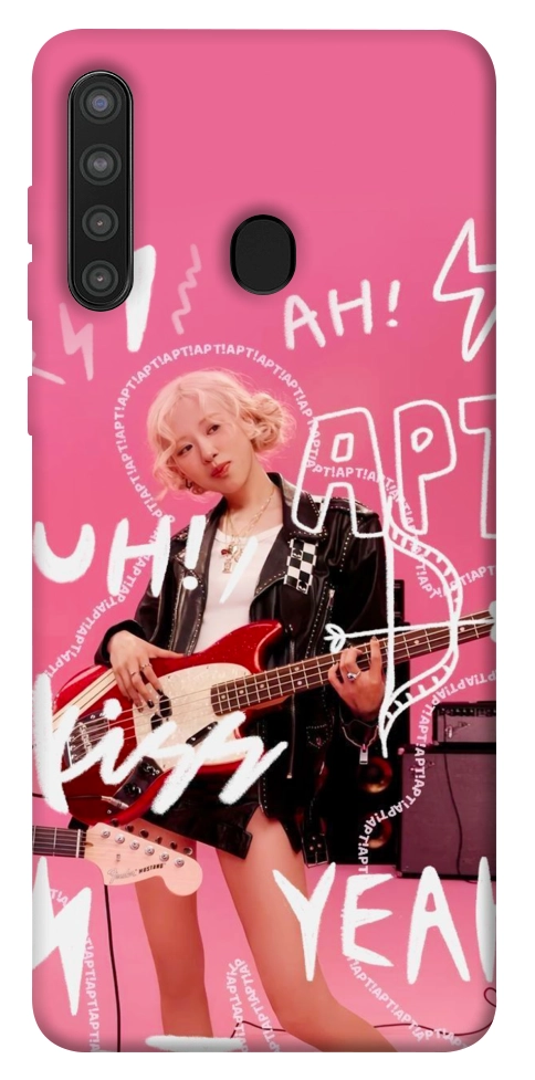 Чехол Blackpink Rose APT для Galaxy A21