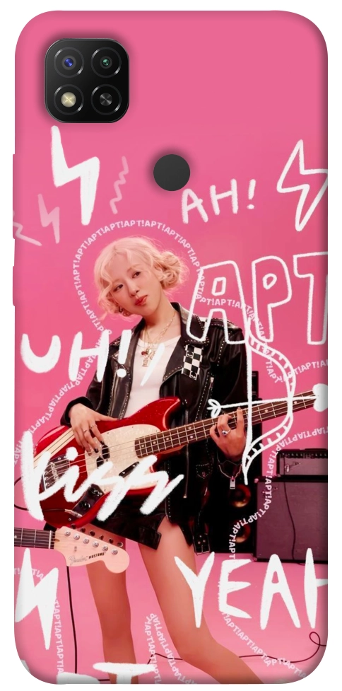 Чохол Blackpink Rose APT для Xiaomi Redmi 9C