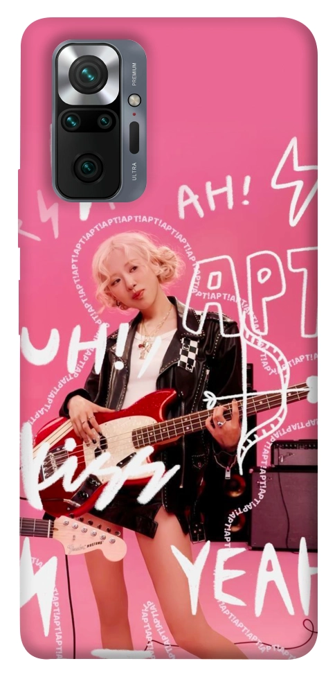 Чехол Blackpink Rose APT для Xiaomi Redmi Note 10 Pro