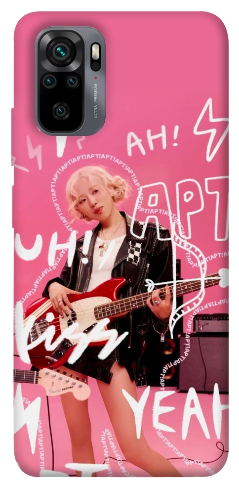 Чохол Blackpink Rose APT для Xiaomi Redmi Note 10