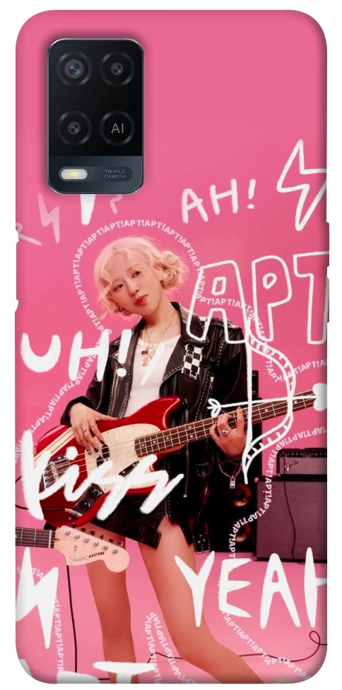 Чехол Blackpink Rose APT для Oppo A54 4G