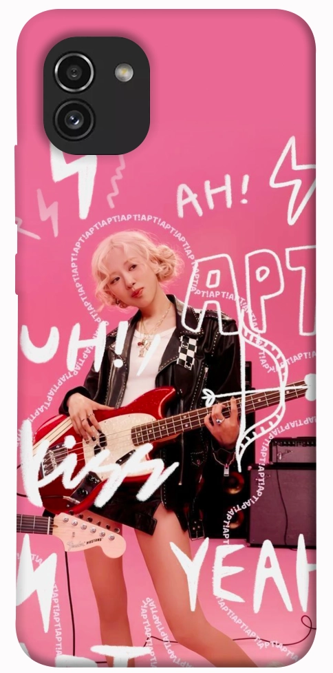 Чехол Blackpink Rose APT для Galaxy A03