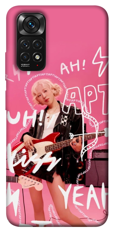 Чохол Blackpink Rose APT для Xiaomi Redmi Note 11 (Global)