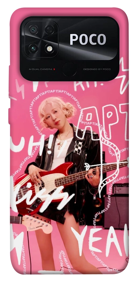 Чохол Blackpink Rose APT для Xiaomi Poco C40