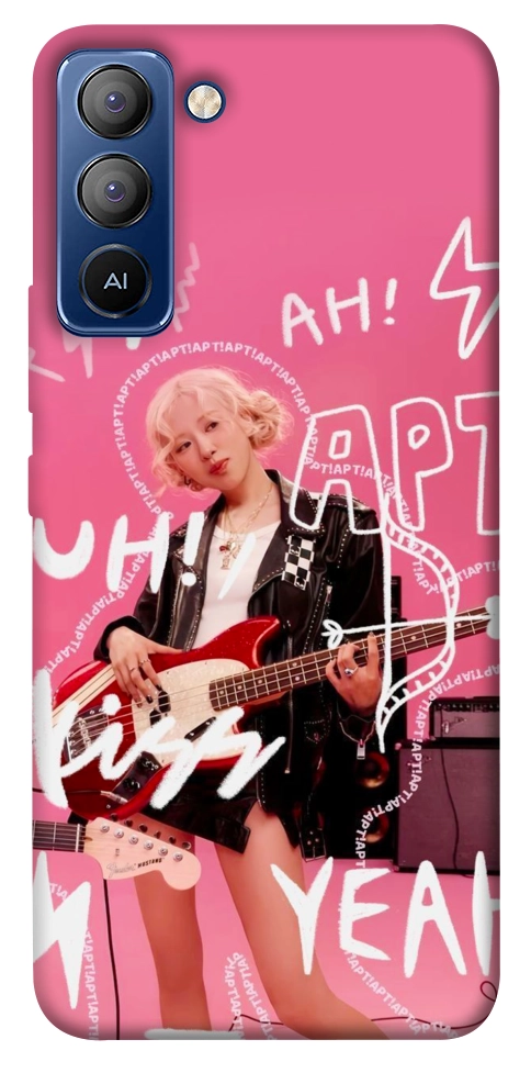 Чехол Blackpink Rose APT для TECNO Pop 5 LTE